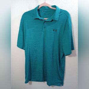 LG Men's Aqua‎ Polo Shirt